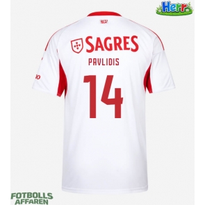 Benfica Vangelis Pavlidis #14 Tredje Tröja 2025-26 Kortärmad